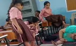 चित्रकूट के विद्यालय में पढ़ाई की जगह “सेवा” कराने का आरोप, वायरल वीडियो के बाद प्रधानाध्यापिका निलंबित