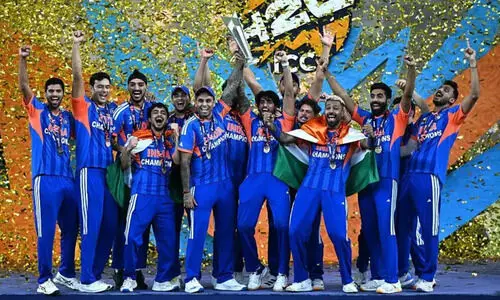 “विश्व क्रिकेट पर भारत का राज” — न्यूजीलैंड को 96 रन से हराकर टीम इंडिया तीसरी बार बनी टी20 वर्ल्ड चैंपियन