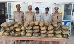 चन्दौली में नशा तस्करों पर बड़ा शिकंजा, 93 किलो गांजा बरामद