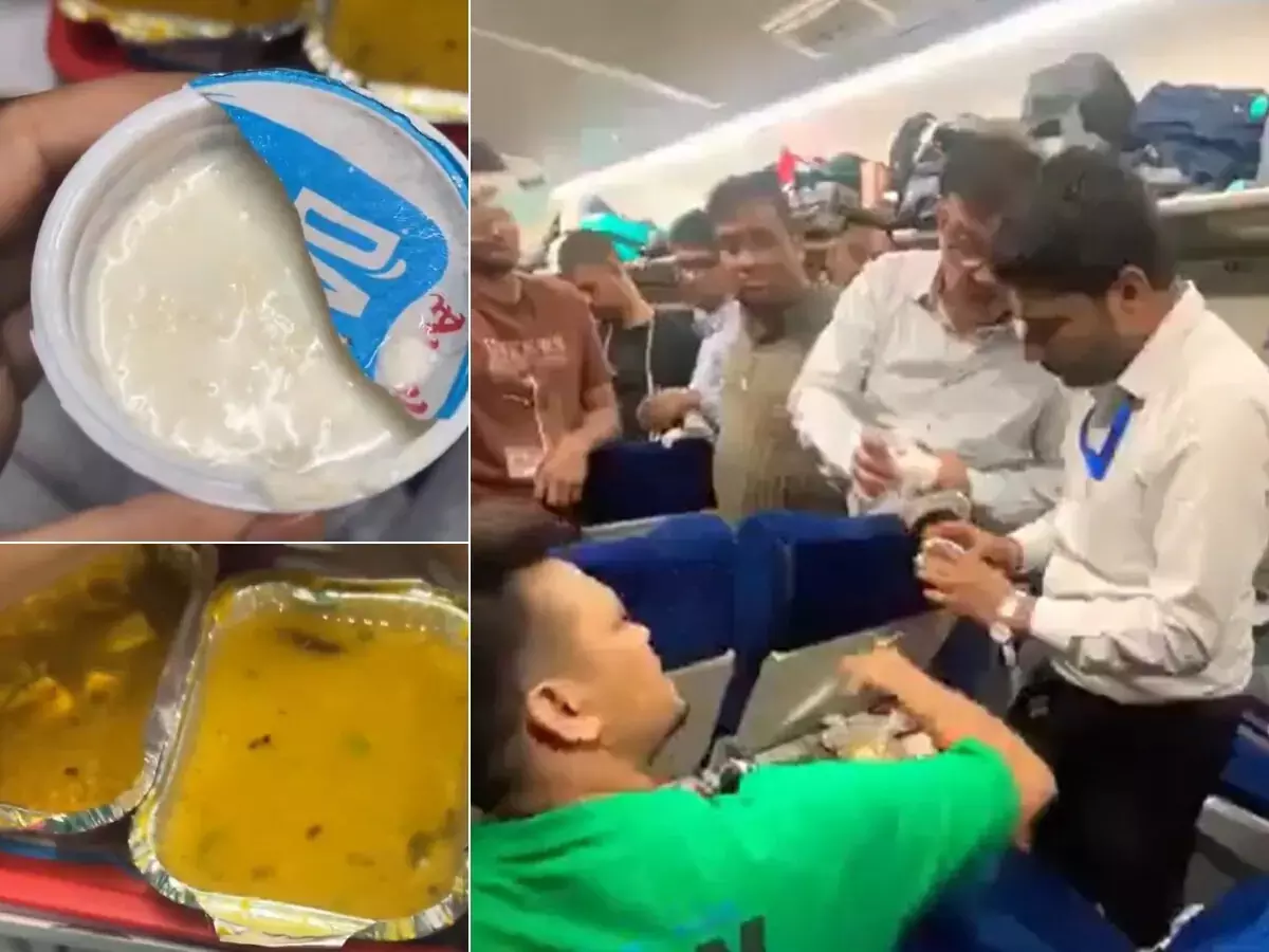 वंदे भारत में भोजन गुणवत्ता पर बड़ा एक्शन- दही में कीड़े मिलने की घटना पर रेलवे सख्त, 60 लाख का जुर्माना और अनुबंध समाप्त वंदे भारत में भोजन गुणवत्ता पर बड़ा एक्शन- दही में कीड़े मिलने की घटना पर रेलवे सख्त, 60 लाख का जुर्माना और अनुबंध समाप्त