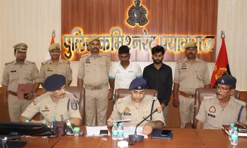 प्रयागराज में ऑटो लिफ्टर गैंग का पर्दाफाश, दो शातिर गिरफ्तार, तीन बाल अपचारी अभिरक्षा में, पांच चोरी की बाइक बरामद