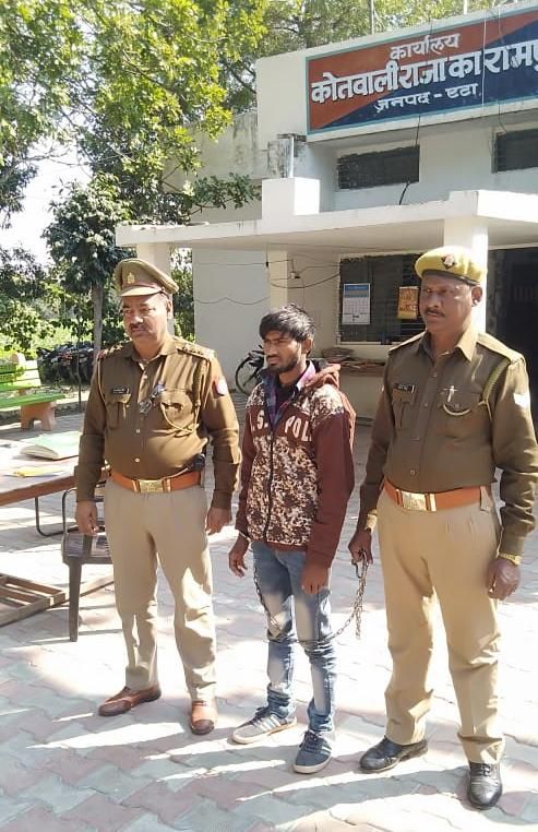 पुलिस गिरफ्त मे आया 8 माह से फरार पोक्सो एक्ट का वांछित पुलिस गिरफ्त मे आया 8 माह से फरार पोक्सो एक्ट का वांछित