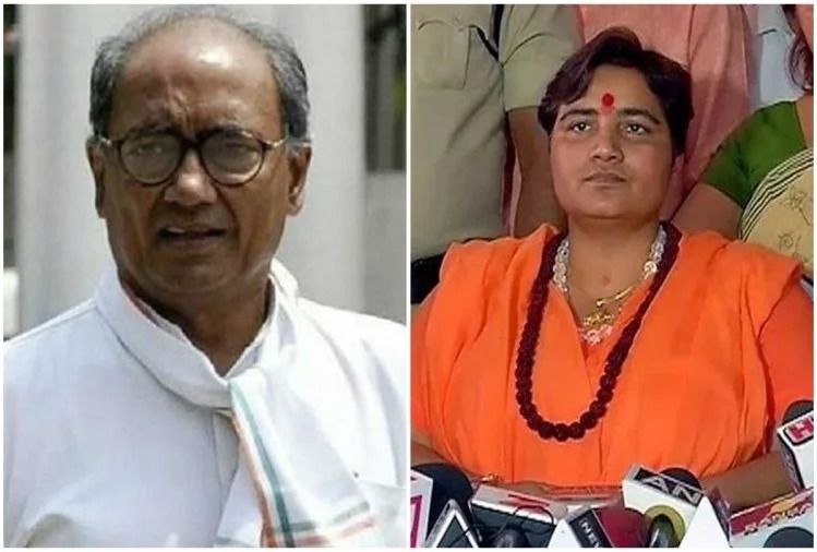 दिग्विजय सिंह को भोपाल सीट पर घेरने के लिए भाजपा साध्वी प्रज्ञा पर दांव खेल सकती है