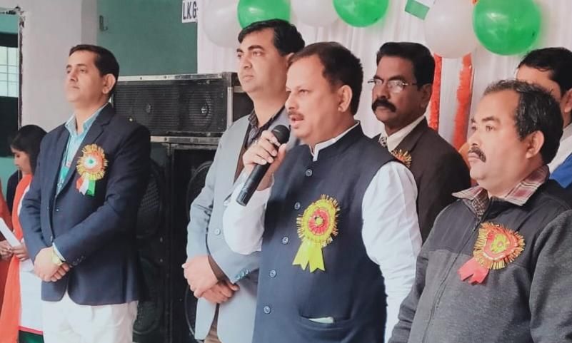 ऑक्सफोर्ड पब्लिक स्कूल में मना गणतंत्र दिवस