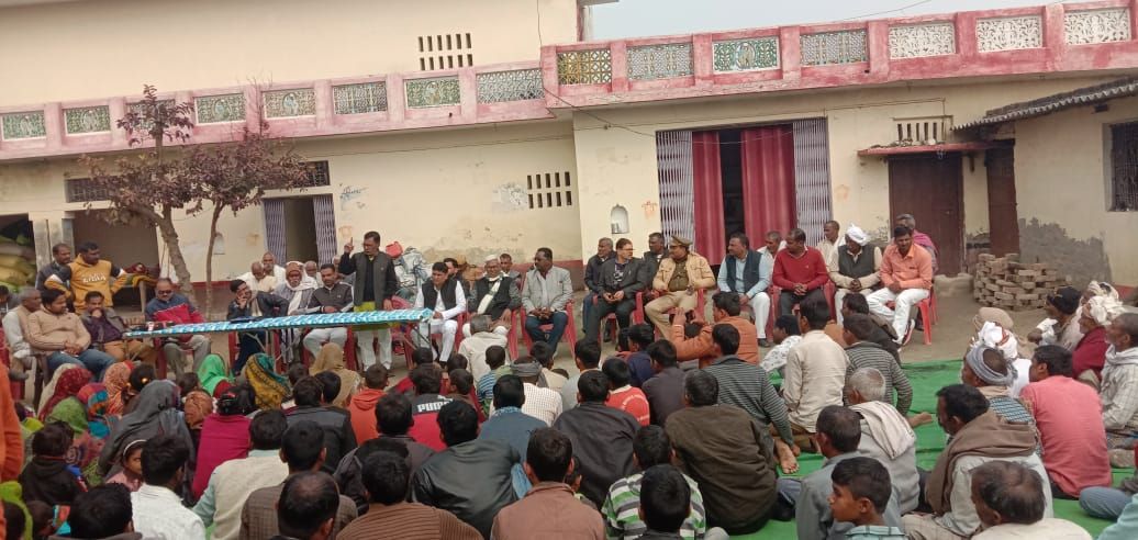किसानों ने की मीटिंग, भूमि अधिग्रहण से पूर्व कहा कि हम सबकी मांगे हो पहले पूरी