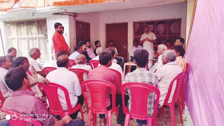 बीजेपी किसानों के प्रति संवेदनशील है- रामबाबू द्विवेदी
