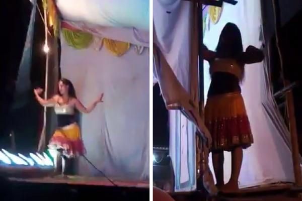 संस्कृति मेले के नाम पर लगे बार-बालाओं के ठुमके संस्कृति मेले के नाम पर लगे बार-बालाओं के ठुमके