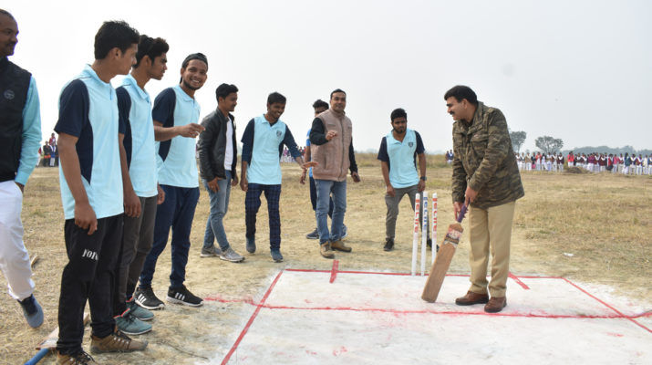 निजामाबाद में खेल प्रतियोगिताओं का आयोजन