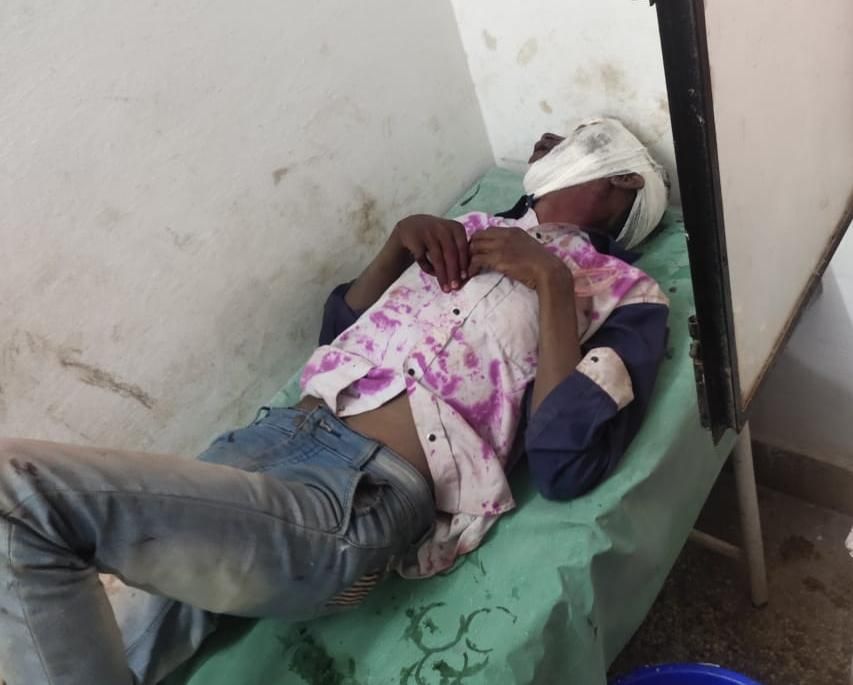 नौगढ़ इलाके में नशे की हालत में कई बाइक सवार भिड़े, गंभीर रूप से घायल