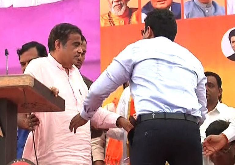 नितिन गडकरी की तबियत बिगड़ी, शिरडी में रैली को कर रहे थे संबोधित