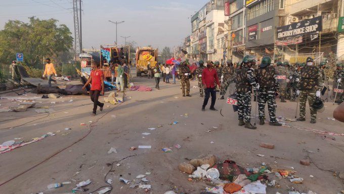 दिल्ली में 100 दिन से चल रहे धरना प्रदर्शन से मुक्त हुआ शाहीन बाग, खाली कराया गया,  धरना खत्म करा दिया गया है।