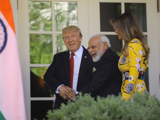 ट्रंप ने PM मोदी के कामों को सराहा, कहा- आपका आना हमारे लिए सम्मान की बात