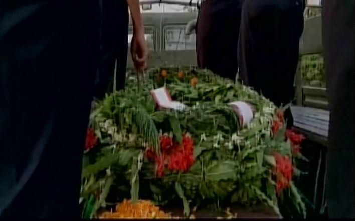 सहारनपुर लाया गया शहीद जयद्रथ सिंह का पार्थिव शरीर।