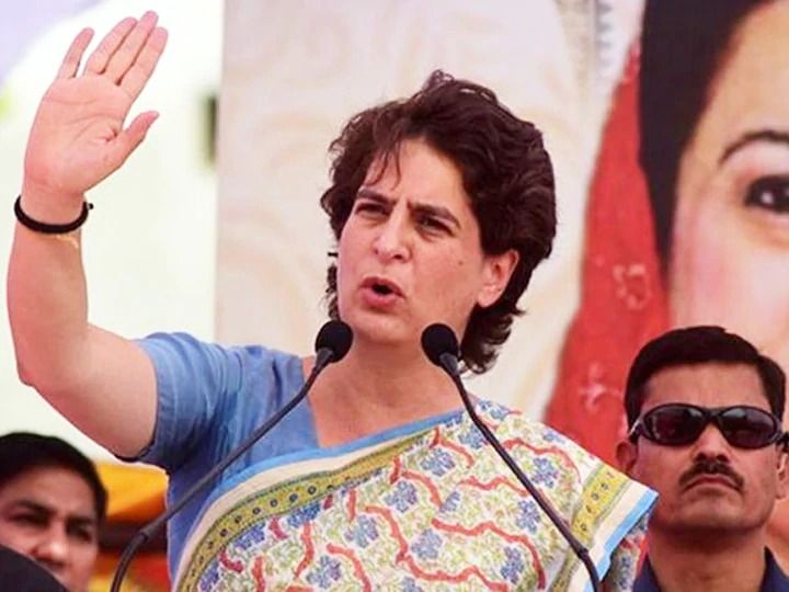 GDP पर प्रियंका गांधी का तंज- मोदी सरकार के सभी वादे झूठे