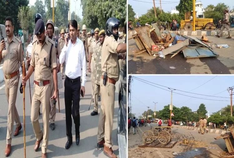 अयोध्याः सेना भर्ती के दौरान युवकों ने जमकर मचाया उत्पात अयोध्याः सेना भर्ती के दौरान युवकों ने जमकर मचाया उत्पात