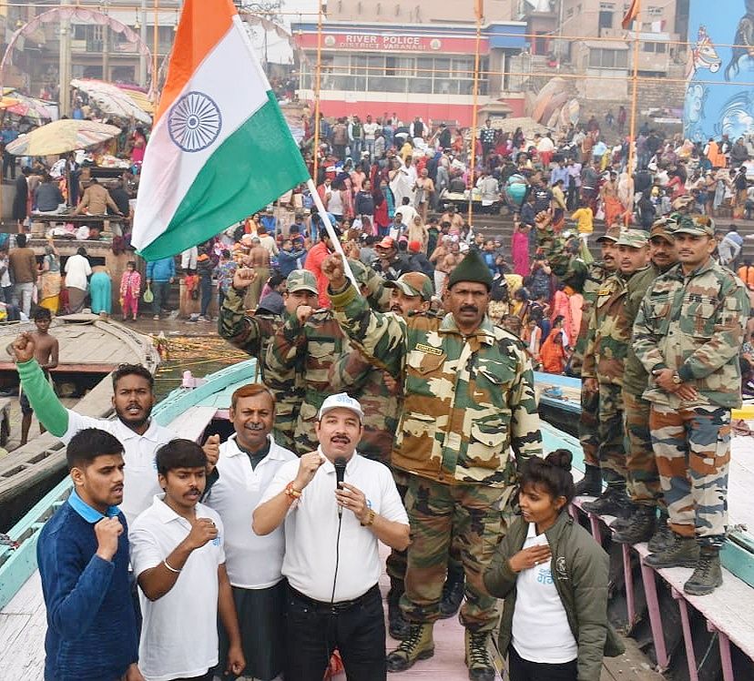 मकर संक्रांति पर्व पर हजारों ने लिया स्वच्छता का संकल्प