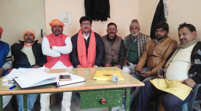 हिन्दू युवा वाहिनी की मासिक बैठक संपन्न