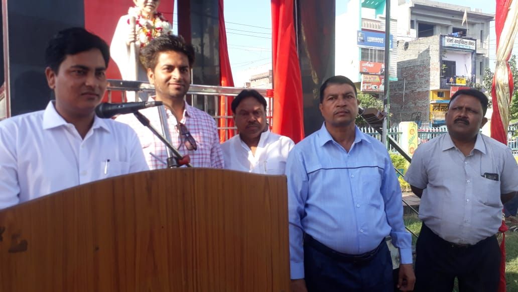 महात्मा गांधी की 150 वी जयंती नगर पालिका परिषद बिलारी के तत्वाधान में धूमधाम से मनाई गई
