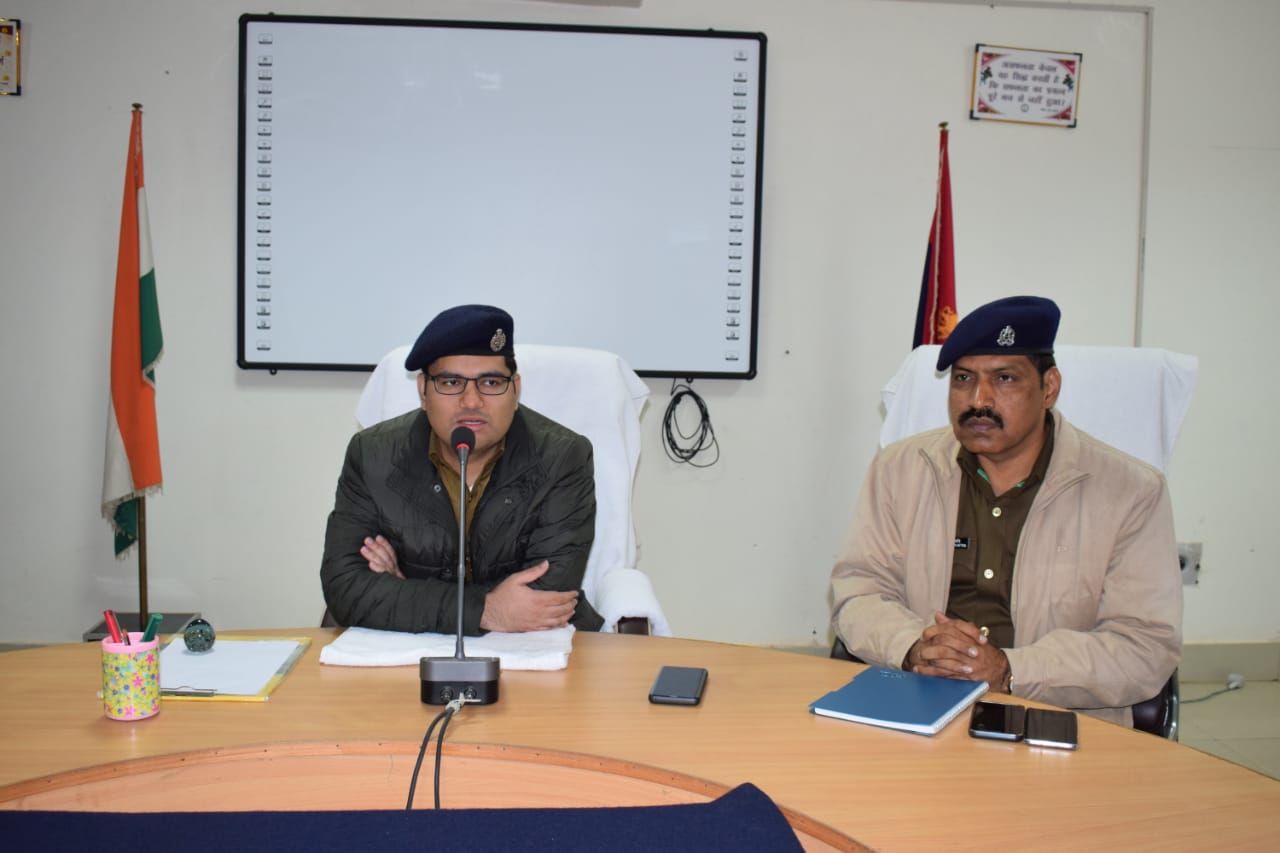 महिला सुरक्षा व कानून व्यवस्था सुदृढ़ करना पहली प्राथमिकता : एसएसपी इटावा