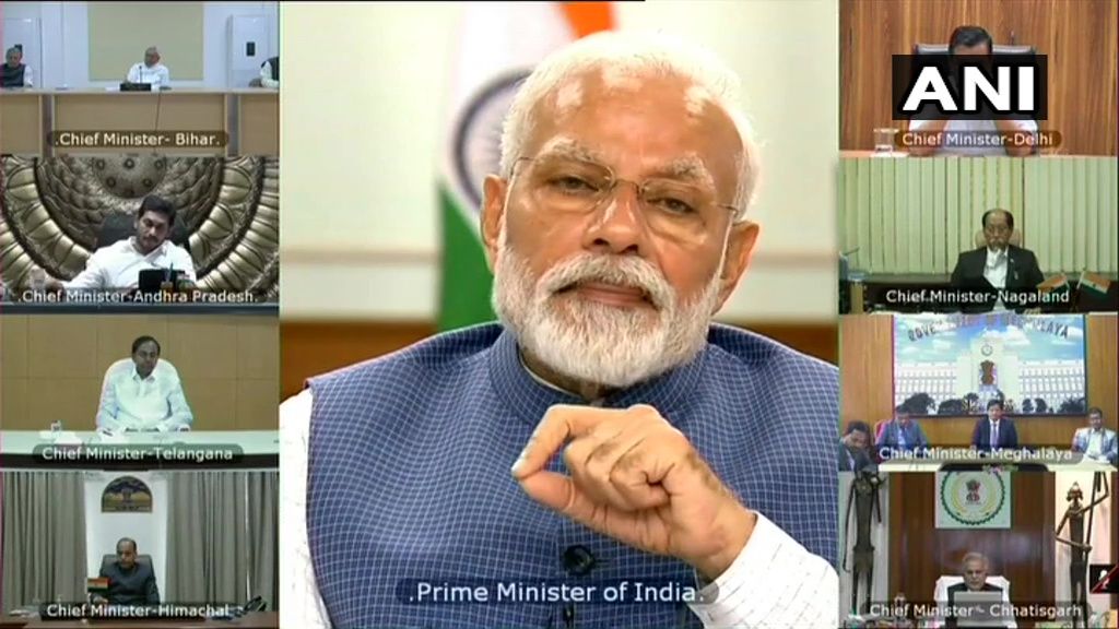 कोरोना के हालात पर PM मोदी की मुख्यमंत्रियों के साथ समीक्षा बैठक