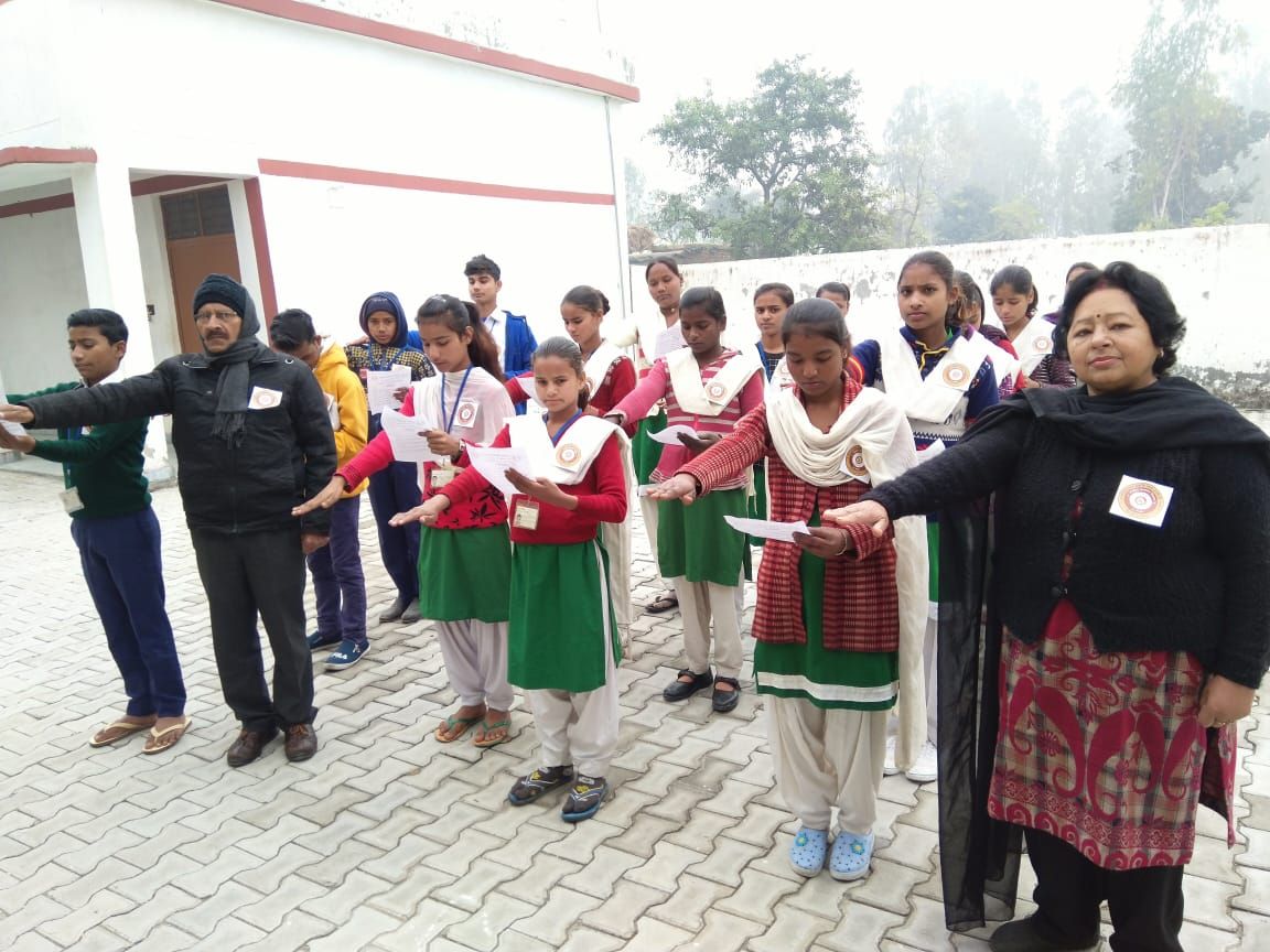 मतदाता दिवस पर लोकतंत्र की रक्षा के लिए दिलाई गई शपथ