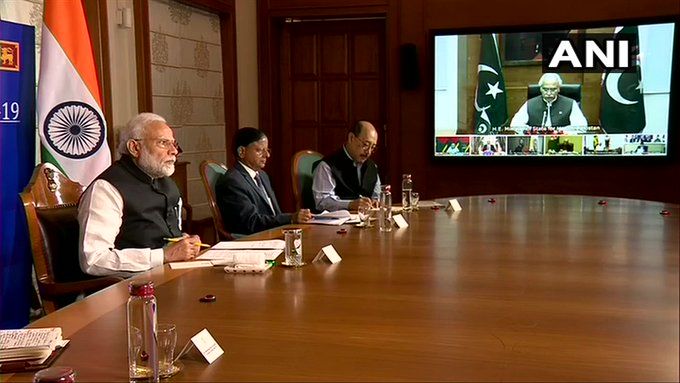 सारे नेता कर रहे थे कोरोना पर चर्चा, पाक ने छेड़ा कश्मीर राग