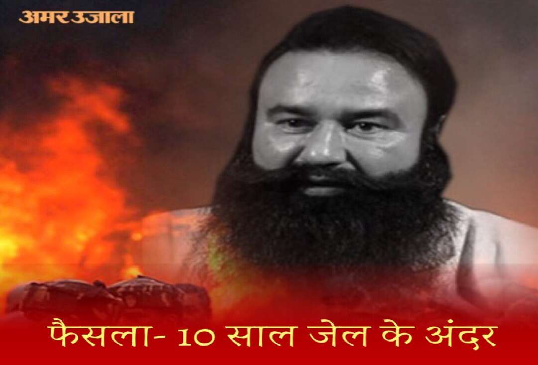 बलात्कारी #RamRahimSingh को सीबीआई कोर्ट ने 10 साल की सजा सुनाई