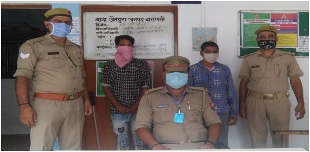 थाना जैतपुरा पुलिस टीम द्वारा दो मोबाइल चोर गिरफ्तार, कब्जे से 07 मोबाइल व एक बैट्री बरामद