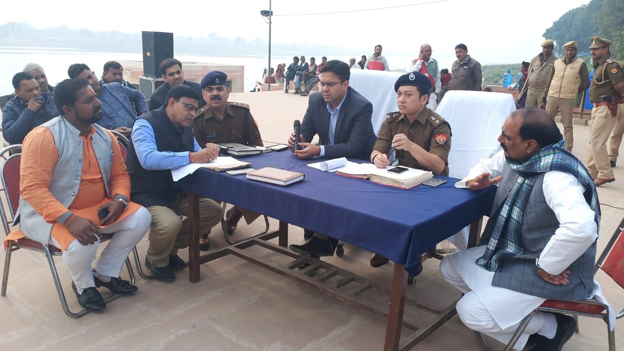 मौनी अमावस्या पर स्नान को लेकर बैठक सम्पन्न