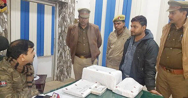 जाली नोट के साथ गिरफ्तार तस्कर को भेजा गया जेल, कंप्यूटर, प्रिंटर आदि सामान बरामद