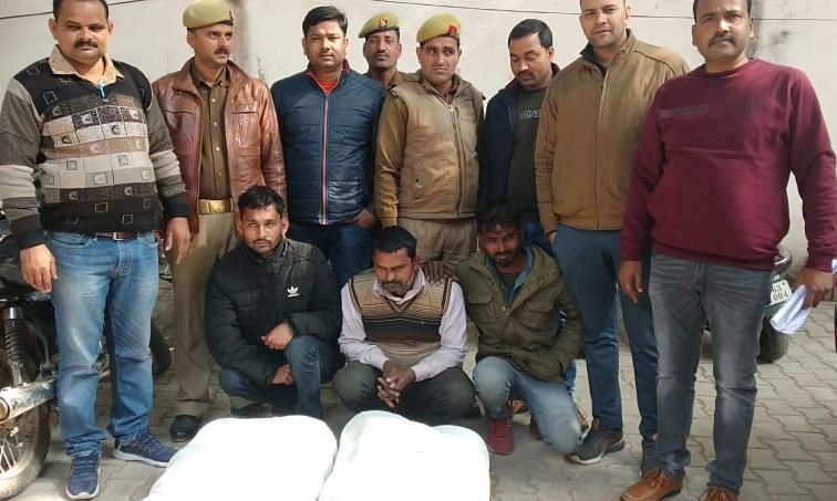 उड़ीसा से लाकर पूर्वांचल में करते थे गांजा तस्करी, तीन गिरफ्तार