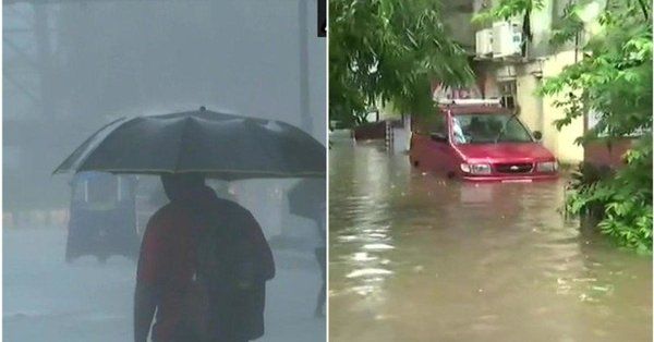 भारी बारिश से मुंबई बेहाल, पेड़ गिरने से दो की मौत