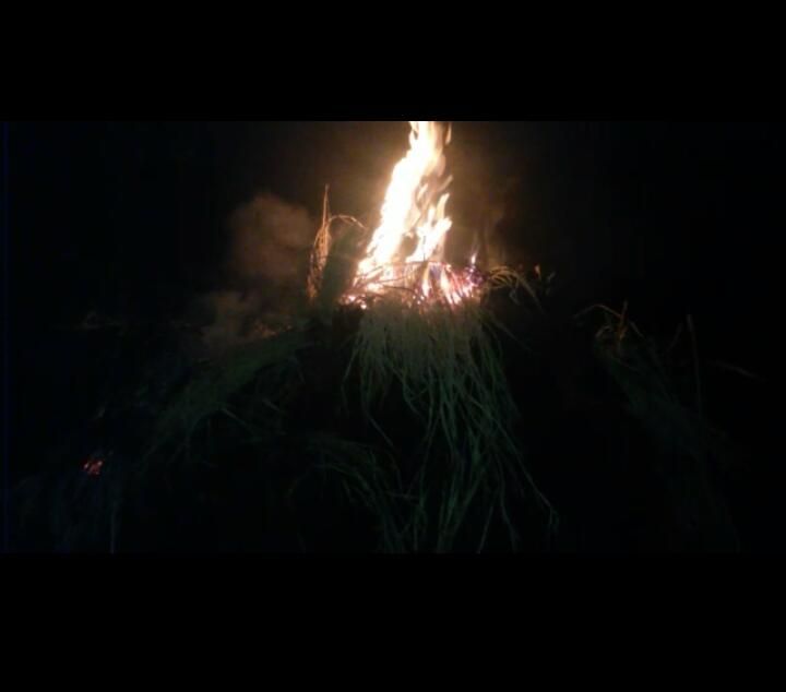 मेजा/इलाहाबाद     पुवाल के खलिहान में लगी आग फायर ब्रिगेड और गांव वालों ने मिलकर पाया आग पर काबू हजारों की सम्पत्ति जलकर खाक मामला मेजा थाना क्षेत्र के डांही गांव का