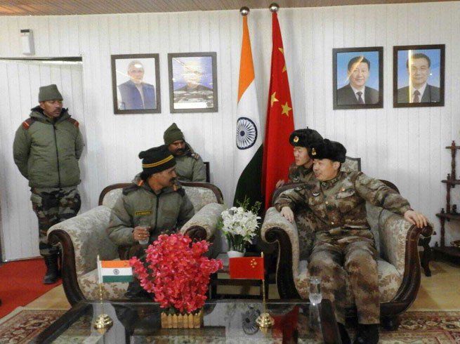 भारत और चीन के सैनिकों के बीच जम्मू के लेह इलाके में हुई मीटिंग, दोनों तरफ से सीमा समझौते का पालन करने पर बनी सहमति।