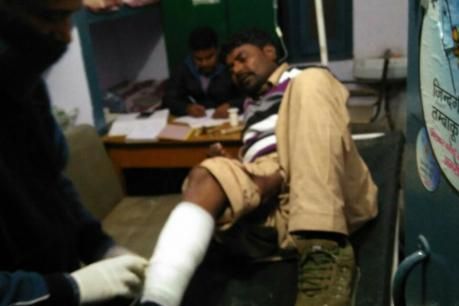 पुलिस मुठभेड़ में गोली लगने से घायल हुआ हिस्ट्रीशीटर हारून पुलिस मुठभेड़ में गोली लगने से घायल हुआ हिस्ट्रीशीटर हारून