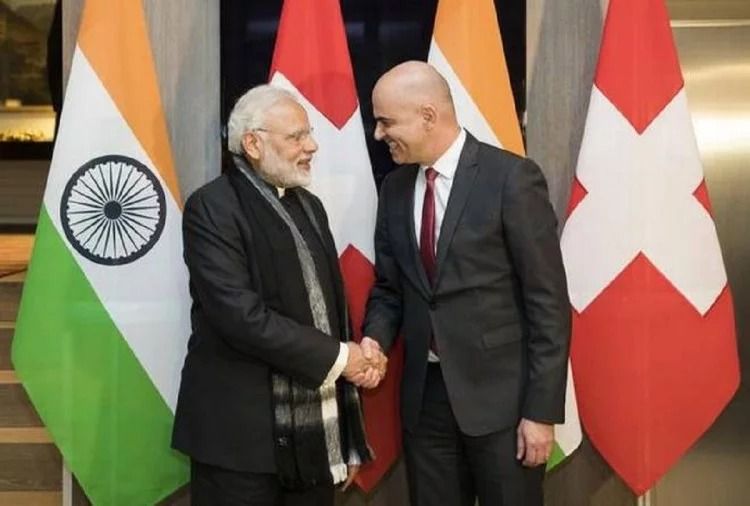WEF 2018: दावोस में स्विस राष्ट्रपति बेरसेट से मिले मोदी WEF 2018: दावोस में स्विस राष्ट्रपति बेरसेट से मिले मोदी