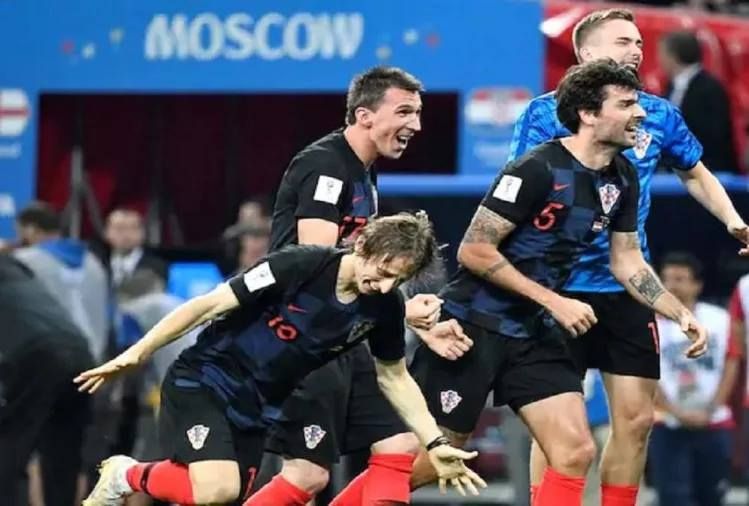 क्रोएशिया ने रचा इतिहास, इंग्लैंड को हराकर पहली बार  फीफा विश्व कप के फाइनल में पहुंचा