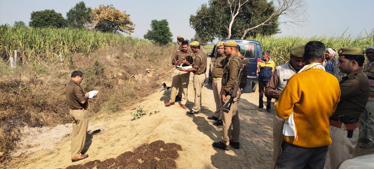 बुलन्दशहर : बिटौरे में जलता हुआ मानव कंकाल बरामद