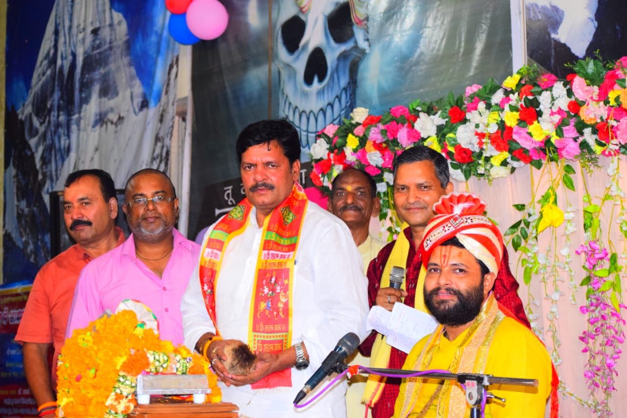 श्रीमद देवी भागवत ज्ञानयज्ञ महोत्सव का हुवा भव्य आयोजन