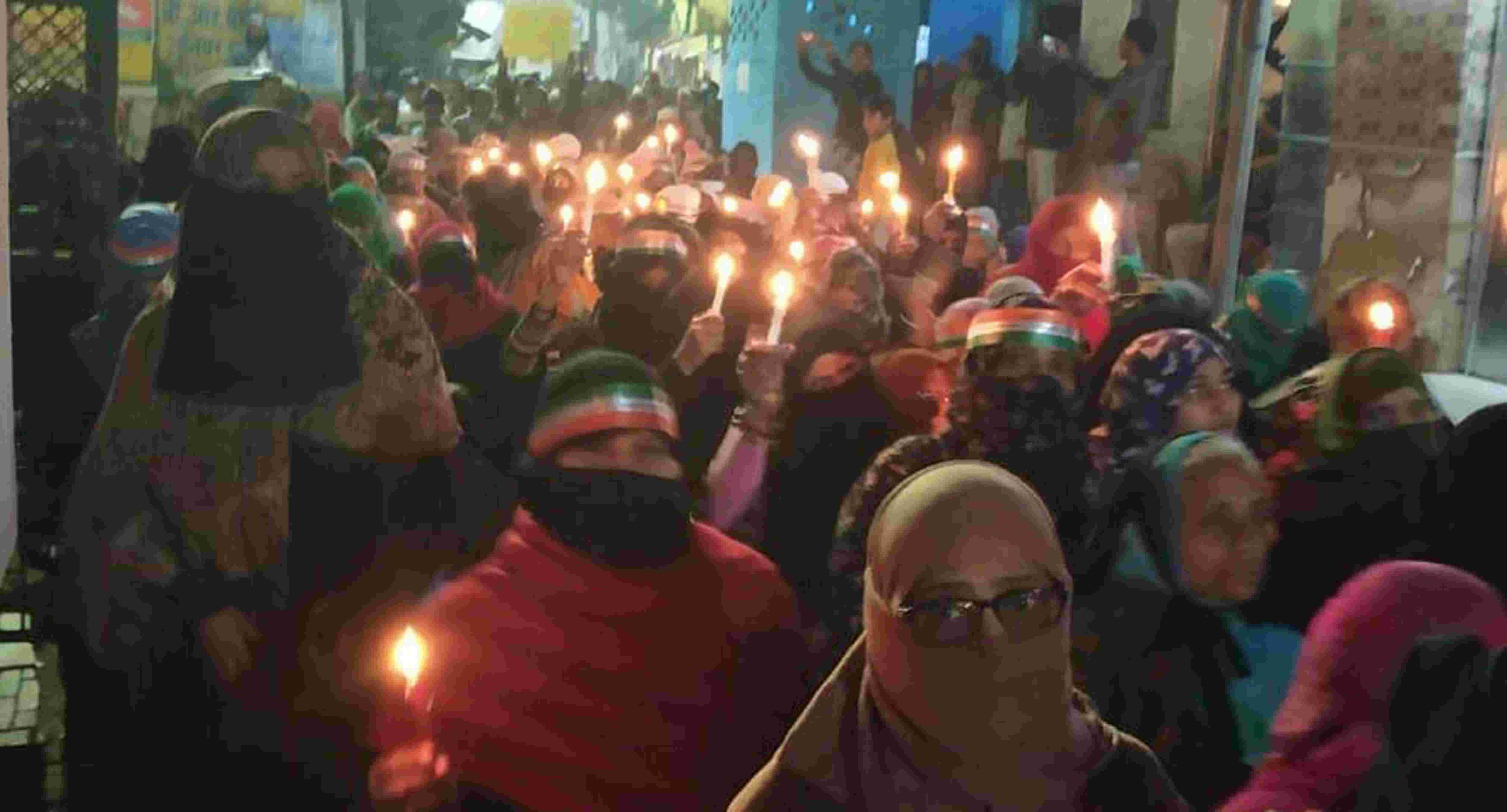 सीएए के विरोध में कई जुलूस पहुंचे मंसूर अली पार्क