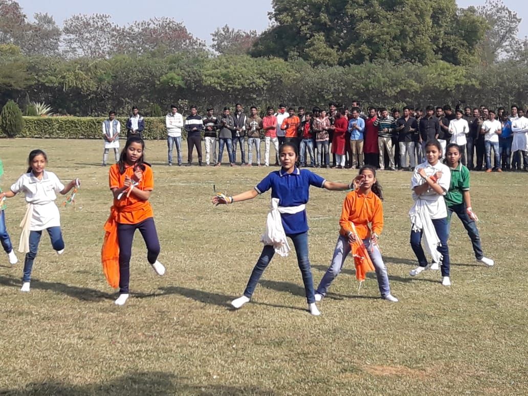 राजीव गांधी दक्षिणी परिसर में हर्षोल्लास के साथ मनाया गया गणतंत्र दिवस