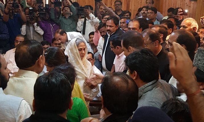 राज्यसभा चुनाव: सपा से जया बच्चन ने किया नामांकन