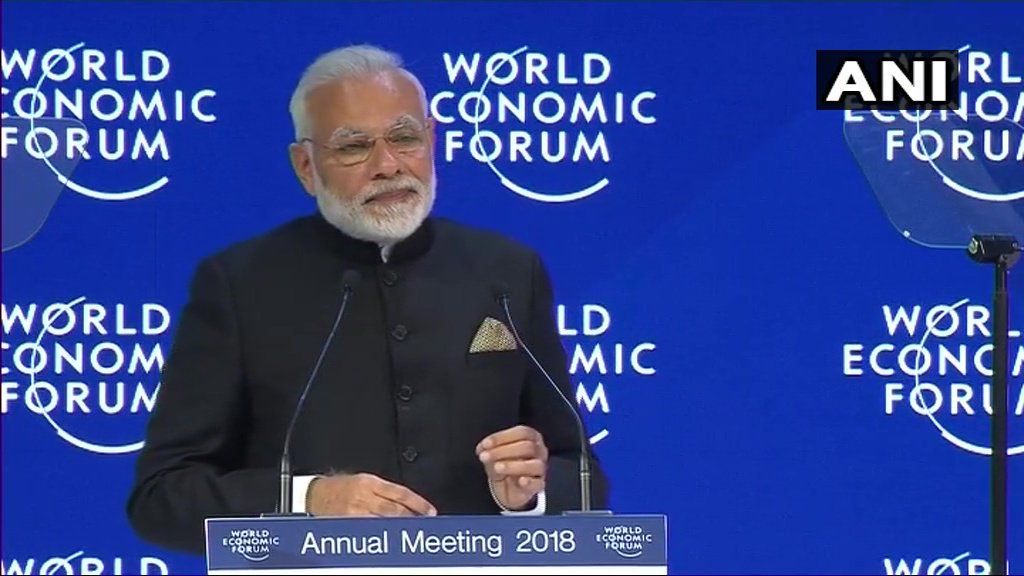 दावोस में बोले पीएम मोदी- भारत वसुधैव कुटुम्बकम् के मंत्र को मानता है