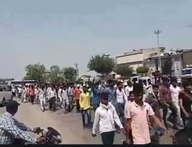 अंबाला सिटी में लाखो युवा उतरे सड़कों पर अंबाला सिटी में लाखो युवा उतरे सड़कों पर