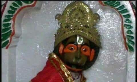 काले हनुमान जी की प्रतिमा रामनगर किला ,वाराणसी (अंजनी मिश्रा) काले हनुमान जी की प्रतिमा रामनगर किला ,वाराणसी (अंजनी मिश्रा)