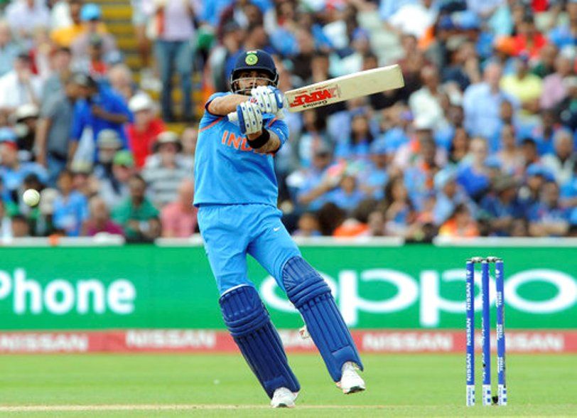 #INDvsNZ कप्तान कोहली की शानदार फॉर्म जारी, सिंगल के साथ पूरा किया 46वां वनडे अर्धशतक. #IND 161/1. @BCCI @imVkohli
