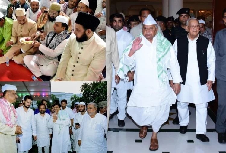 अखिलेश की इफ्तार पार्टी में दिखी मुलायम परिवार की एकता, शिवपाल समेत दिग्गज नेता रहे मौजूद अखिलेश की इफ्तार पार्टी में दिखी मुलायम परिवार की एकता, शिवपाल समेत दिग्गज नेता रहे मौजूद