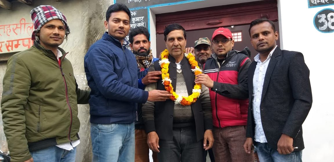 सामाजिक कार्यकर्ता संगठन ने बार काउंसिल के अध्यक्ष को दी बधाई।