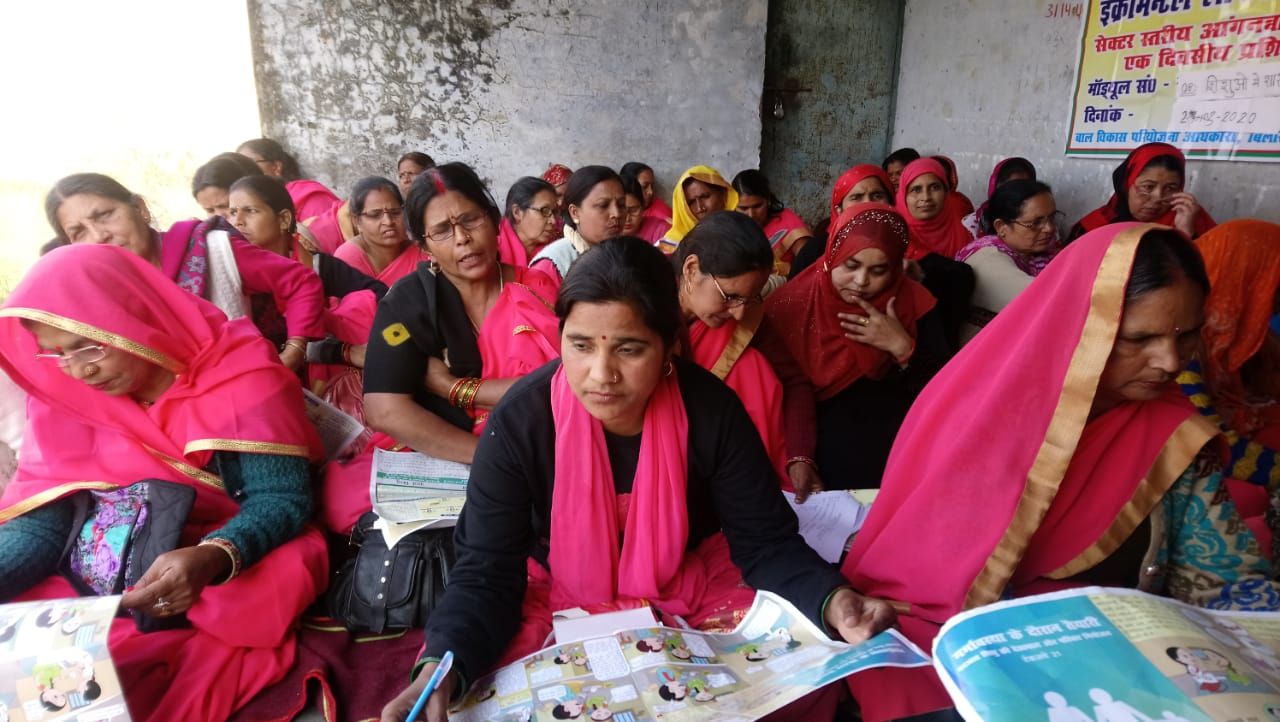मुरादाबाद बिलारी पोषण पखबाड़े के आयोजन को लेकर सीडीपीओ ने ली आँगनबाड़ी कार्यकत्रियों की बैठक