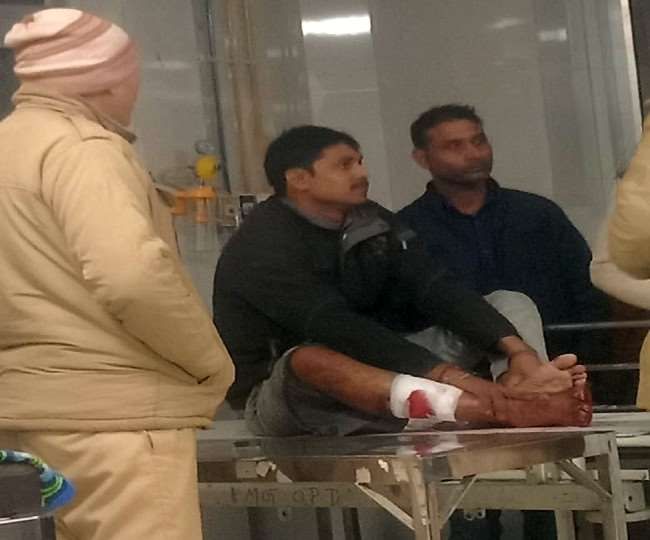 लखनऊ : पान-मसाला दुकानदार से लूटपाट, पैर पर गोली मार भागे बदमाश